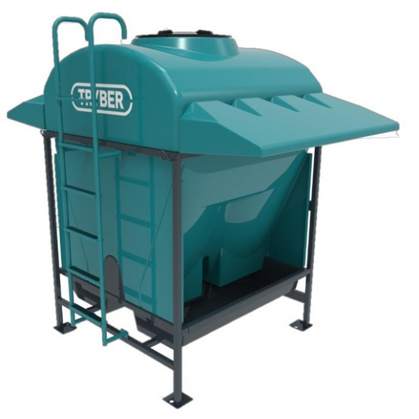 TRATADOR ROTOMOLDADO RTM 15T COM TELHADO