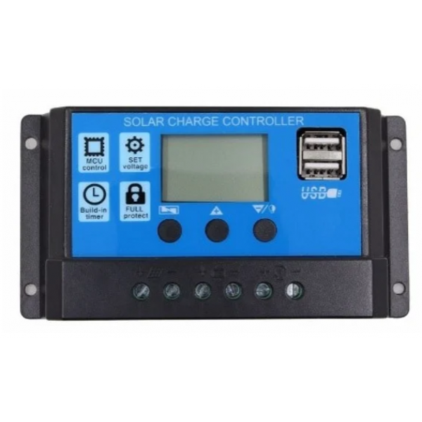 CONTROLADOR DE CARGA 10A 12/24V LS1024E